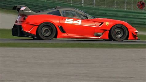 Assetto Corsa Ferrari 599XX Imola Replay YouTube