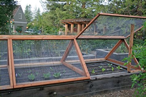 Raised Garden Bed Design The Vegetable Garden Fence Ideas