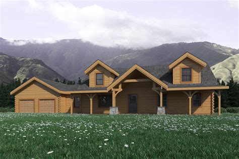 Mountain View Home Plan By Countrymark Log Homes