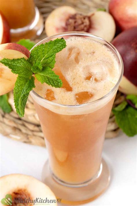 Peach Juice Recipe A Homemade And Preservative Free Peach Nectar