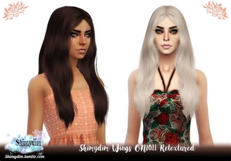 Wings On1011 Hair Retexture Naturals Unnaturals At Shimydim Sims