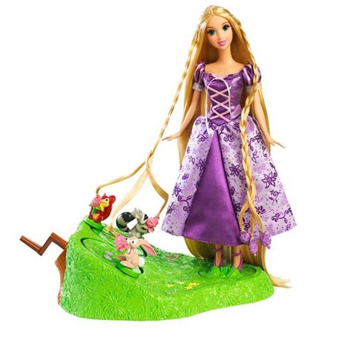 Mattel Disney Tangled Featuring Rapunzel Braiding Friends