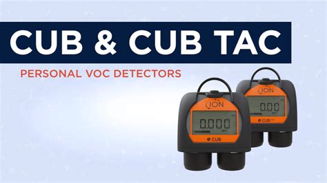 Cub Personal Gas Detector Ion Science Uk