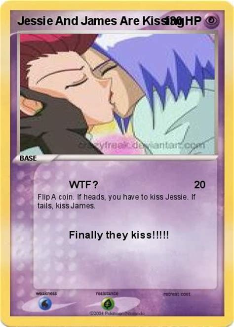 Pokémon Jessie And James Are Kissing Wtf My Pokemon Card