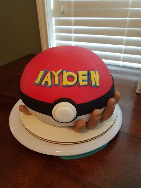 Pokemon Ball Cake Cake Desserts Pokemon Ball