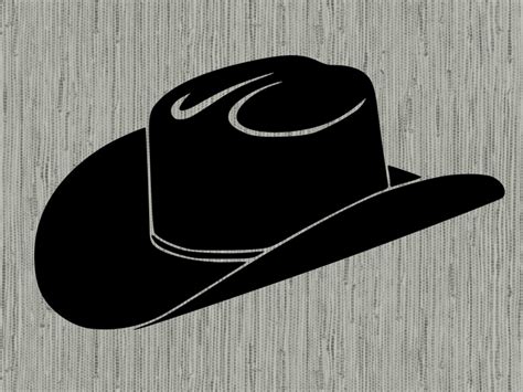 Cowboy Hat Svg Cowboy Hat Clipart Cowboy Svg Cut Files for | Etsy