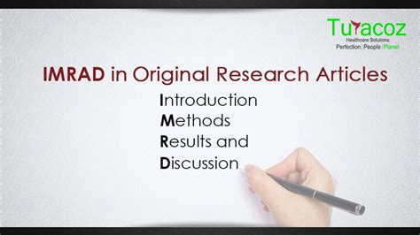 Imrad In Original Research Articles The Originals Script S Medical