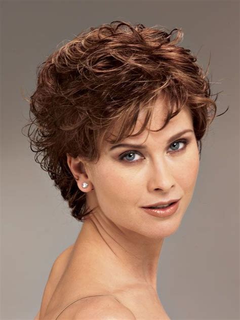 Short Curly Hairstyles For Women Over 50 With Images