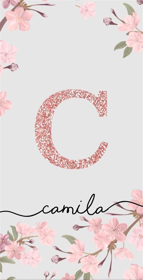 Walppaper Com Nome Camila Phone Wallpaper Patterns Cherry Blossom