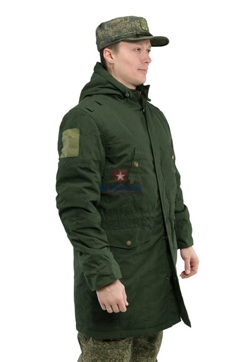 Russian Army Sergeants Alaska Demi Season Jacket Olive Russian Cold Camo