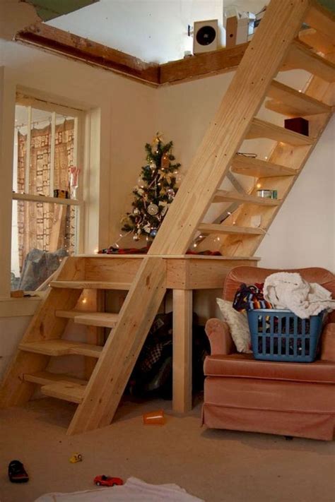 Genius Loft Stair For Tiny House Ideas 47 Loft Staircase Attic
