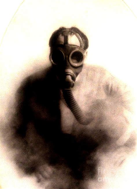 World War I Gas Mask Man Photograph By Peter Ogden Gallery