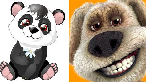 My Talking Ben Vs My Talking Little Panda Mo Virtual Pet
