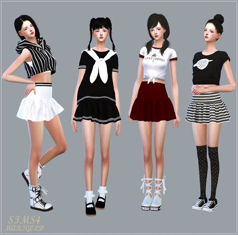 My Sims 4 Blog Clothing For Females By Marigold