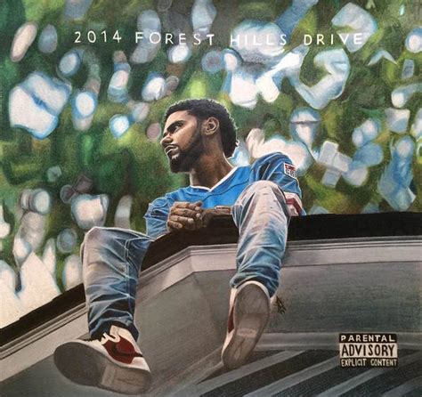 2014 forrest hills drive is the third studio album by jermaine cole otherwise known as j. J.cole - 2014 Forest Hills Drive Drawing Poster by Angelee Borrero