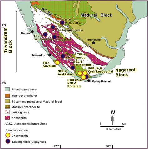 Tamil nadu is the seventh most populous state of india with population count of 66,396,000 people. Simplified geological map of the southern part of Kerala and Tamil Nadu... | Download Scientific ...