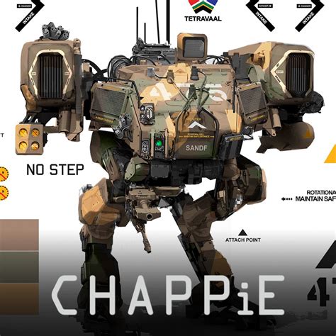 Artstation Chappie The Moose