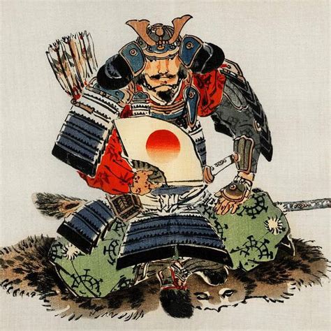 Japanese Swordsman Art