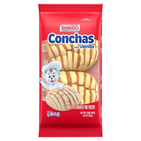 Bimbo® Vanilla Flavored Conchas Fine Pastry 423 Oz Fred Meyer