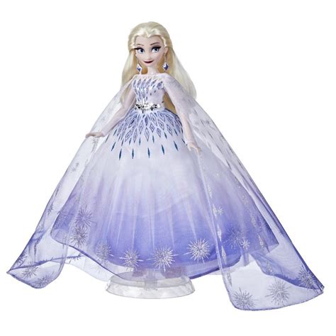 Disneys Frozen 2 Elsa Frozen Shimmer Fashion Doll Skirt Shoes And