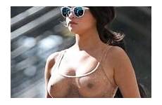 selena gomez nipples rayed bra celeb perfectly amas visible ray