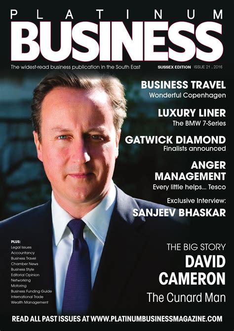 Platinum Business Magazine Issue 21 Sussex Edition By Platinum