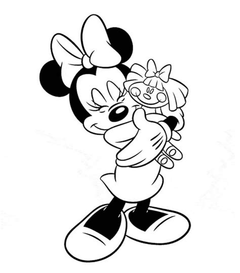 87 Dibujos De Minnie Para Colorear Oh Kids Page 6