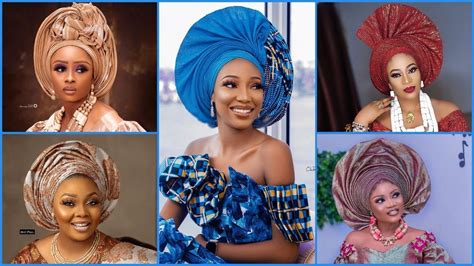 2020 Trending Gele Styles Latest Nigerian Trending Gele Styles Youtube