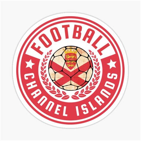 Channel Islands Football Sticker For Sale By Footballomatic Redbubble