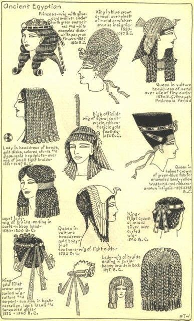 18 beautiful work ancient egyptian women hairstyle