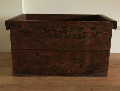 Large Wooden Box With Handles By Homestead Store