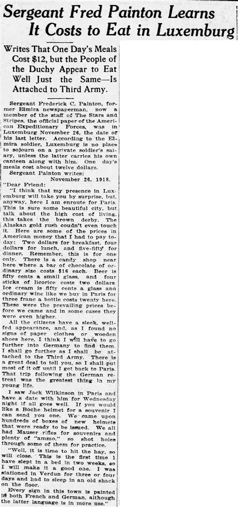 Age of Aces Books » Painton’s Letters Home from WWI | 24 December 1918