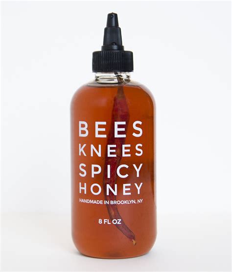 Bees Knees Spicy Honey — The Dieline Packaging And Branding Design