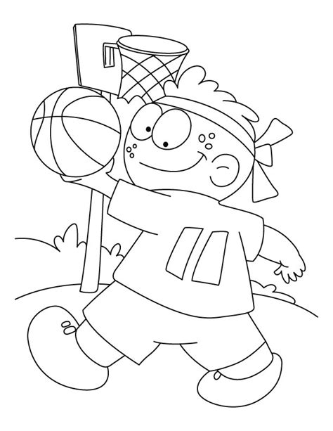 Basketball Coloring Pages 360coloringpages