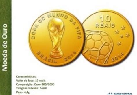 banco central lança moedas comemorativas da copa do mundo notícias sou bh
