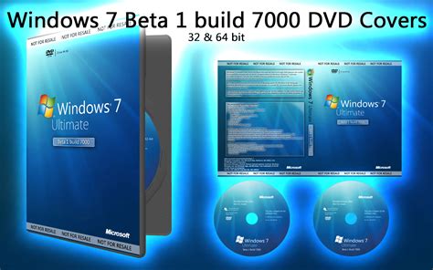 Windows 7 7000 Beta 1 Covers By Janek2012 On Deviantart
