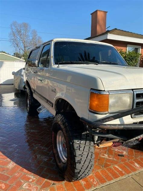 1988 Ford Bronco Xlt 4x4 Lifted Oj Off Road Ready Classic Ford