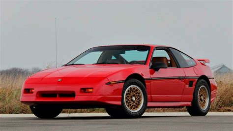 Final Year 1988 Pontiac Fiero Gt Mecum Florida Auction Bound