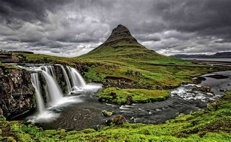 Iceland Kirkjufellsfoss Mount Kirkjufel By Raimondo Restelli Photo