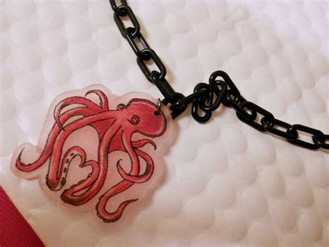 Faux Tattoo Necklace · A Shrink Plastic Pendant · Version By Ersatzepiphany