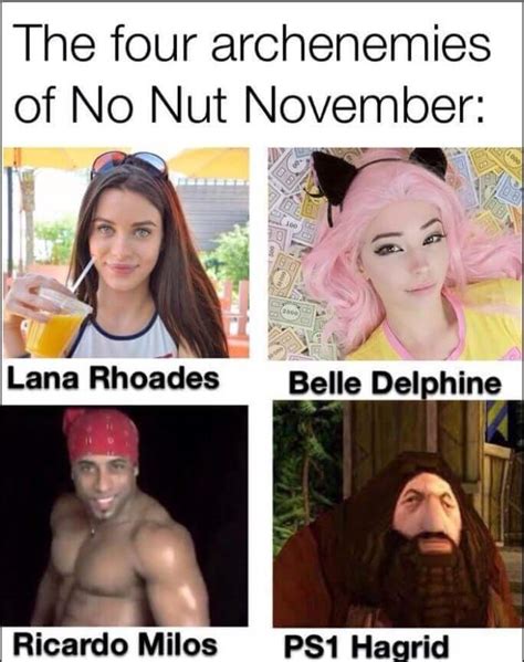 No Nut November Meme 2021 Funny Nnn Memes