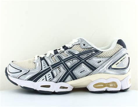 Asics Gel Nimbus 9 Beige Gris Argent