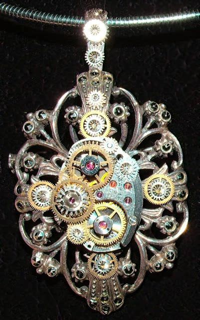 Ekduncan My Fanciful Muse Steampunk Vintage Watch Pendant Project