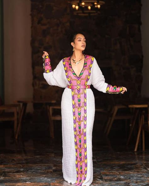 8 Beautiful Ethiopian Celebrities Best Dressed Habesha Kemis For 2022