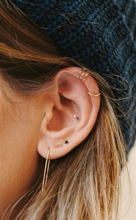 The Art Of Adornment How To Wear Multiple Earrings Best Piercings