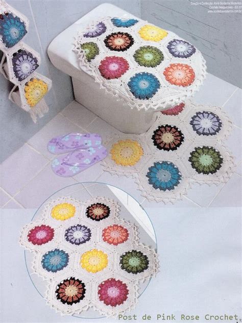 These 20 crochet kitchen patterns including dishcloths, scrubbies, tablecloths, trivets, and more. Crochet Bathroom Sets ⋆ Crochet Kingdom (3 free crochet ...
