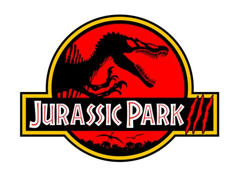 Jurassic Park 3 Logo Traditional Red Version By Thecreeper24 On