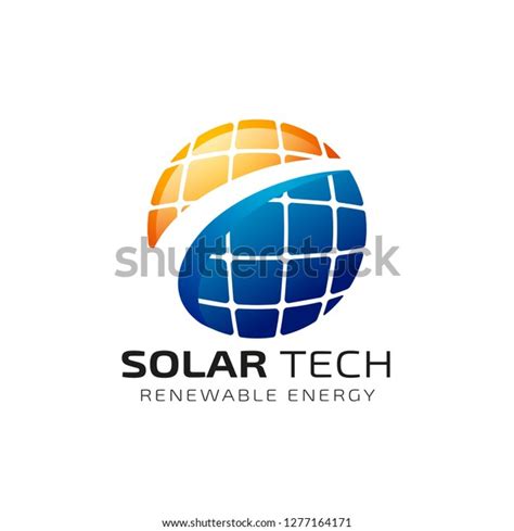 Sun Solar Energy Logo Design Template Solar Tech Logo Designs