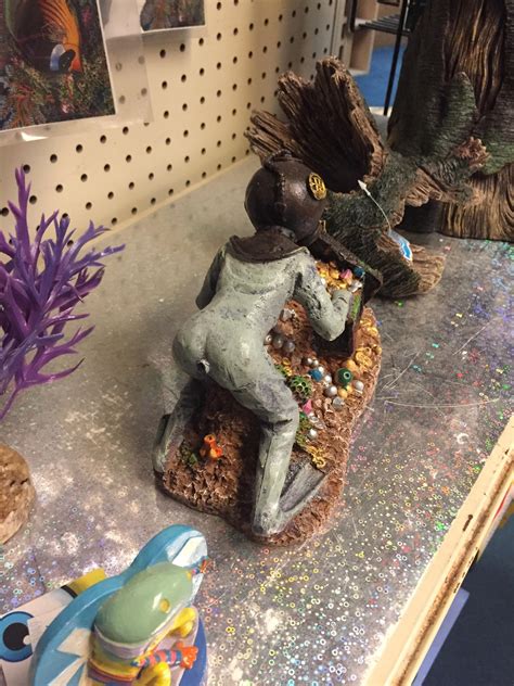 The Way They Designed This Fish Tank Ornament Rfunny