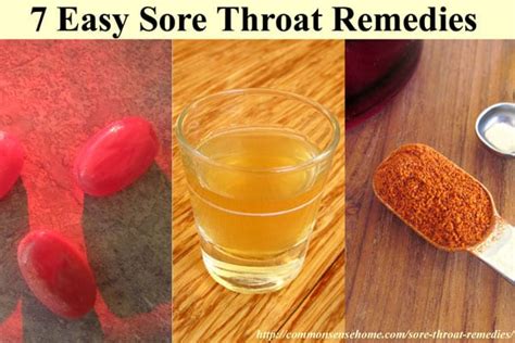 7 Easy Sore Throat Remedies